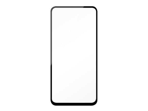 DELTACO SCRN-A54 - Skjermbeskyttelse for mobiltelefon - 2.5D - glass - rammefarge svart - for Samsung Galaxy A54