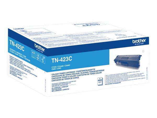 Brother TN423C - Jumbo Yield - cyan - original - tonerpatron