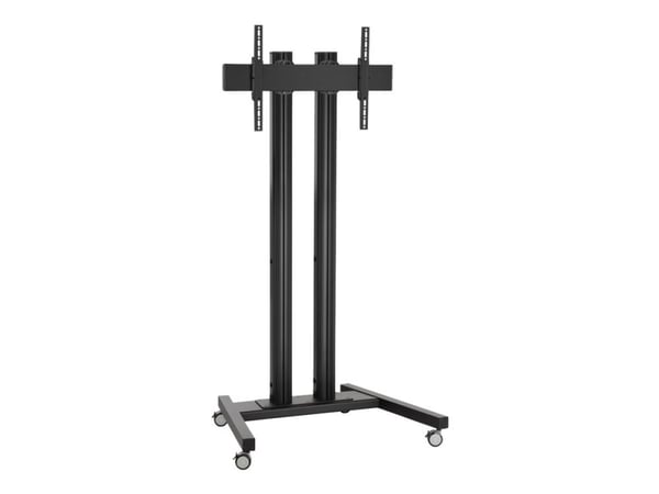 Vogel''s TD1544, Svart, Portable flat panel floor stand, 165,1 cm (65"), TV, 80 kg, 100 x 100 mm Vogel''s TD1544, Svart, Portable flat panel floor stand, 165,1 cm (65"), TV, 80 kg, 100 x 100 mm