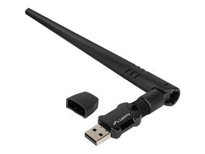 Lanberg NC-0900-WIE - Nettverksadapter - USB 2.0 - Wi-Fi 6, Wi-Fi 5