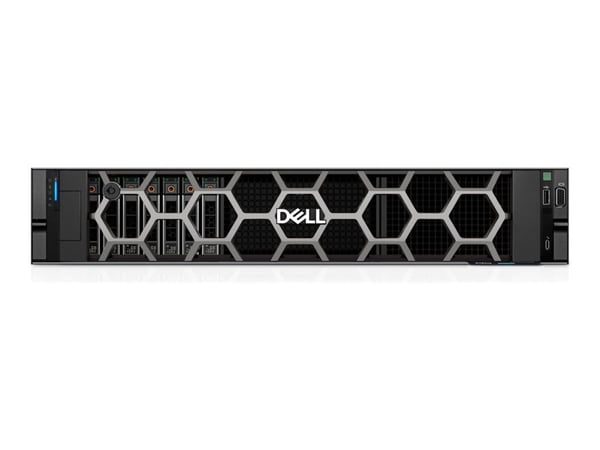 Dell PowerEdge R760xs - Server - rackmonterbar 2U - toveis - 1 x Xeon Silver 4514Y / inntil 3.4 GHz - RAM 64 GB - SAS - hot-swap 3.5" brønn(er) - S...