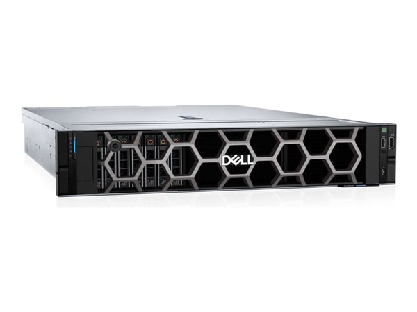 Dell PowerEdge R760xs - Server - rackmonterbar 2U - toveis - 1 x Xeon Silver 4514Y / inntil 3.4 GHz - RAM 64 GB - SAS - hot-swap 3.5" brønn(er) - S...