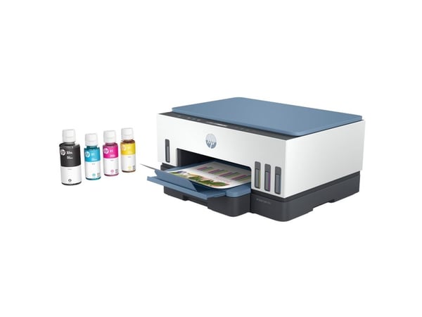 HP Smart Tank 7006 All-in-One - Multifunksjonsskriver - farge - ink-jet - påfyllbar - 216 x 297 mm (original) - A4/Legal (medie) - opp til 13 spm (...