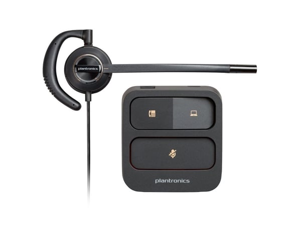 HP Poly EncorePro 530D - EncorePro 500 series - hodesett - on-ear - kablet - USB-A, USB-C - svart - TAA-samsvar - for ProBook 440 G7 Notebook, 440 ...