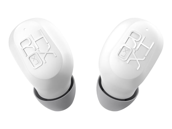 Veho Z-Series RHOX LX - Ægte trådløse øretelefoner med mik. - i øret - Bluetooth - hvid - for P/N: VEP-024-ZB7-B, VSS-033-MZ9-B