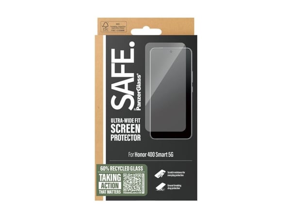 SAFE. by PanzerGlass - Skjermbeskyttelse for mobiltelefon - glass - for Honor 400 Smart
