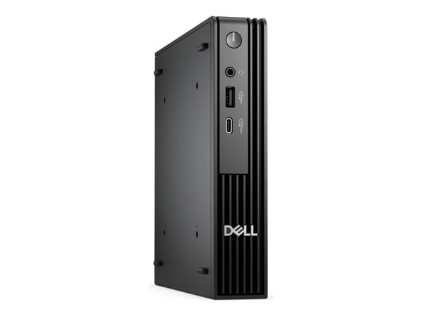 Dell Pro Micro QCM1255 - AI PC - mikro Ryzen 5 8500GE / inntil 5 GHz - RAM 16 GB - SSD 512 GB - NVMe - Radeon 740M - Gigabit Ethernet, Bluetooth, I...