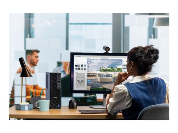 Dell Pro Max Slim FCS1250 - AI PC - slim skrivbord Core Ultra 7 265 / upp till 5.3 GHz - vPro Enterprise - RAM 32 GB - SSD 1 TB - SED, NVMe, TLC, C...