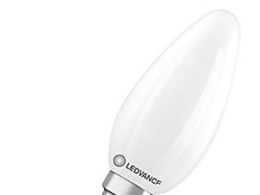LED-stearinlys 5,9W 827 frostet E14