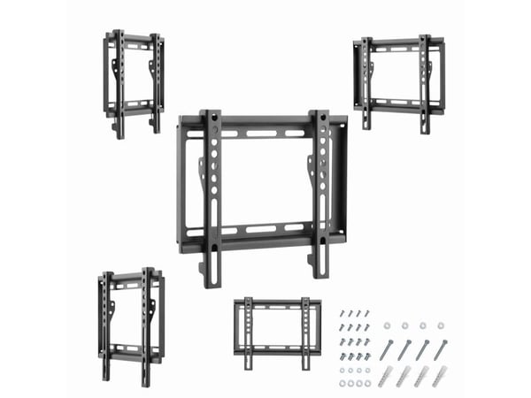 Gembird WM-42F-04 - Monteringssett (veggmontering) - for LCD-TV - fast - stål - skjermstørrelse: 23"-42"