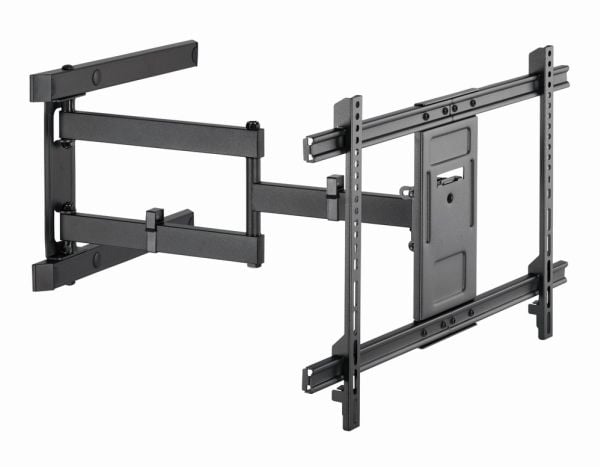 Gembird WM-80ST-05 - Monteringssett (veggmontering) - for LCD-TV - full bevegelse - stål, plastikk - svart - skjermstørrelse: 37"-80"