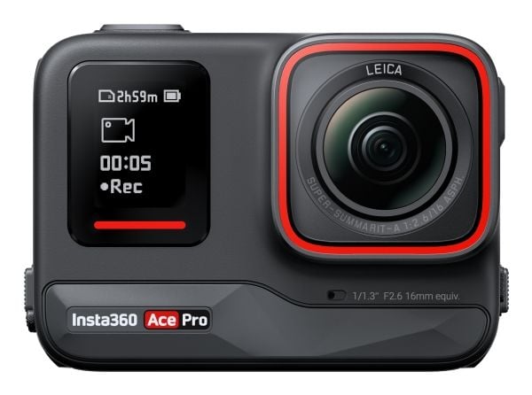Insta360 Ace Pro - Aktionkamera - 8K / 24 fps - Leica - Bluetooth, Wi-Fi - undervatten upp till 10 m - svart