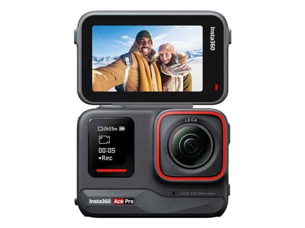 Insta360 Ace Pro - Aktionkamera - 8K / 24 fps - Leica - Bluetooth, Wi-Fi - undervatten upp till 10 m - svart