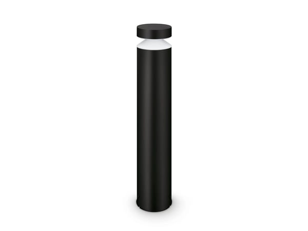 Philips Laven-sokkel/stilys, 6 W, Utendørs sokkel/stang-belysning, Svart, Metall, IP44, Terrasse, Hage, II