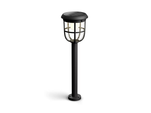 Philips Radii-sokkel/stilys, 1,3 W, Utendørs sokkel/stang-belysning, Svart, Plast, IP44, Terrasse, Hage, III