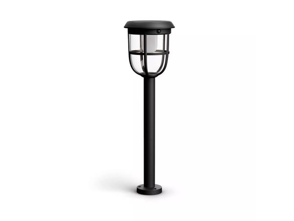 Philips Radii-sokkel/stilys, 1,3 W, Utendørs sokkel/stang-belysning, Svart, Plast, IP44, Terrasse, Hage, III
