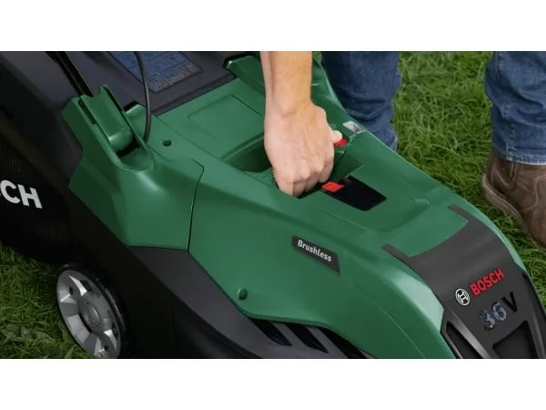 Bosch AdvancedRotak, Gressklipper som man spaserer bak, 650 m², 40 cm, 25 cm, 80 cm, Sylinder blader