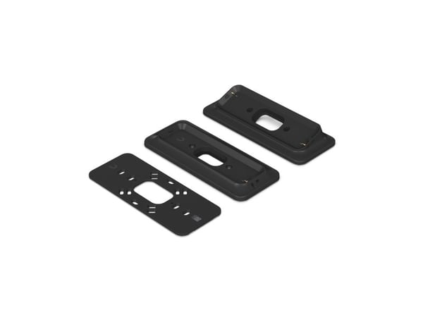 Ubiquiti UniFi - Mounting plate - 1 gang - svart