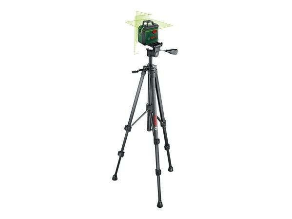 Bosch Advanced Level 360 Set, 24 m, 0,4 mm/m, 4°, 4 s, Vaaka/Pysty, Punainen