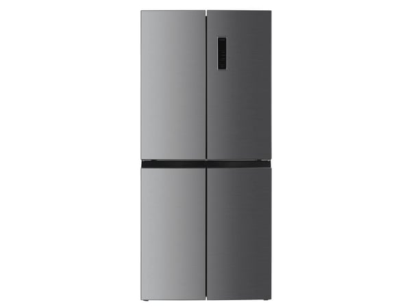 Beko GNO46623MXPN - Kjøleskap/fryser - fransk dør underfryser - bredde: 79 cm - dybde: 73 cm - høyde: 180 cm - 466 liter - Klasse D - pet inox