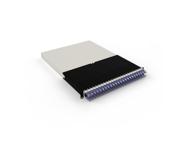 PATCHBOX patchbox.one - Kabelindragningssystem - CAT 6a - STP - RAL 9005 - 30U