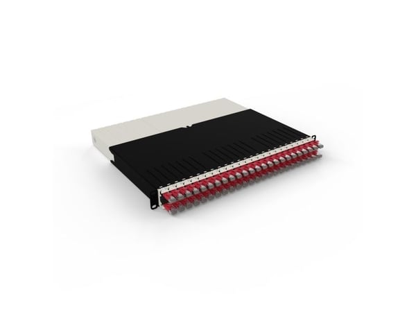 PATCHBOX .one / 8RU / STP / Red, 0,8 m, Cat6a, U/FTP (STP), RJ-45, RJ-45, Rød