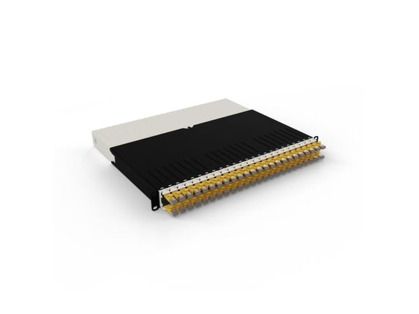 PATCHBOX .one / 8RU / STP / Yellow, 0,8 m, Cat6a, U/FTP (STP), RJ-45, RJ-45, Gul