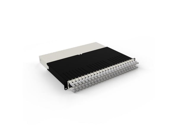PATCHBOX .one / 8RU / UTP / White, 0,8 m, Cat6a, U/UTP (UTP), RJ-45, RJ-45, Valkoinen