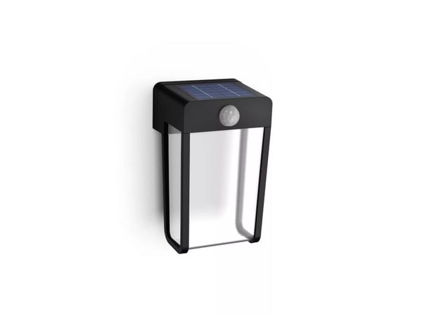 Philips 8720169265509, Vegglys, Svart, Plast, IP44, Terrasse, Hage, III