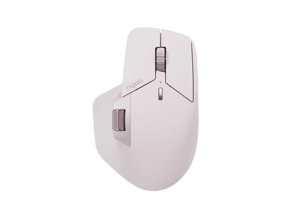 Rapoo MT760M, Oikeakätinen, Optinen, Bluetooth, 4000 DPI, Vaaleanpunainen