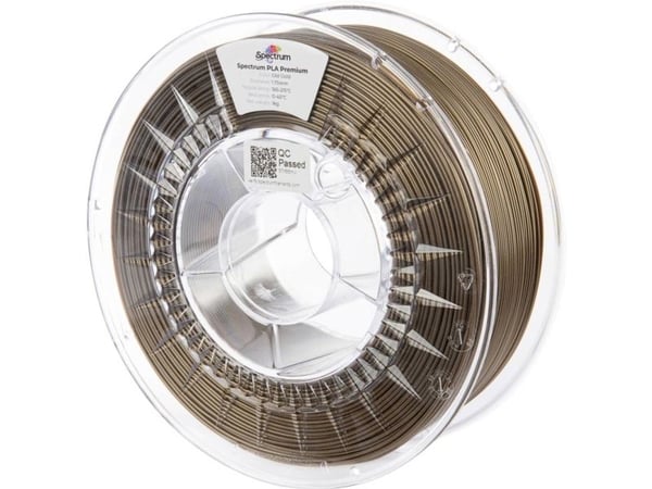 Spectrum Filaments 80850 PLA Premium filament PLA, høy strekkfasthet 1,75 mm 1000 g Old Gold (1 stk) Spectrum Filaments 80850 PLA Premium filament PLA, høy strekkfasthet 1,75 mm 1000 g Old Gold (1 stk)