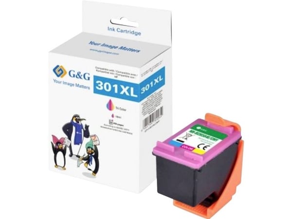 G&G 18834, Cyan, Gult, Fiolblå, 6 ml, 1 stykker, 450 sider, Enkeltpakke
