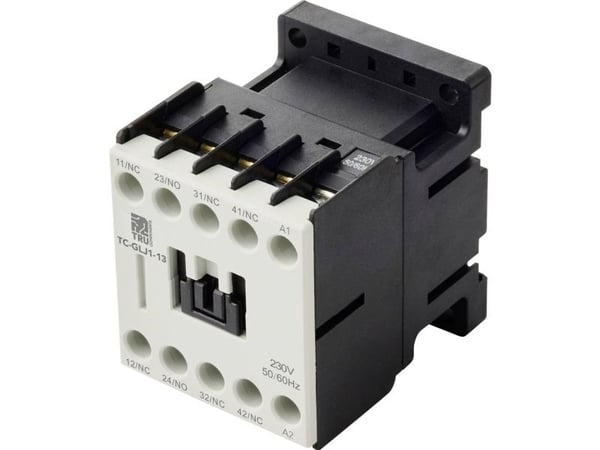 TRU COMPONENTS TC-GYJ1-13-230VAC Apukosketin 1 x päätepysäytyskosketin, 3 x katkaisukosketin 230 V/AC 10 A 1 kpl 1 kpl