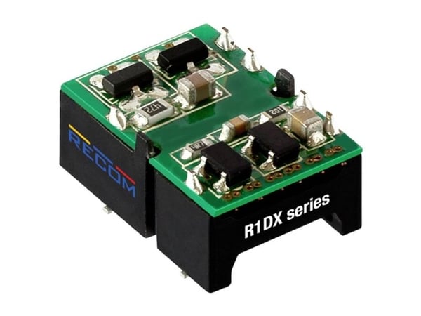 RECOM R1DX-0509-TRAY DC/DC automuunnin 5 V 0,056 A 1 W Sisältö 1 kpl