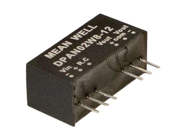 MEAN WELL DPAN02W8-15 DC/DC automuunnin 0,067 A 2 W Sisältö 1 kpl