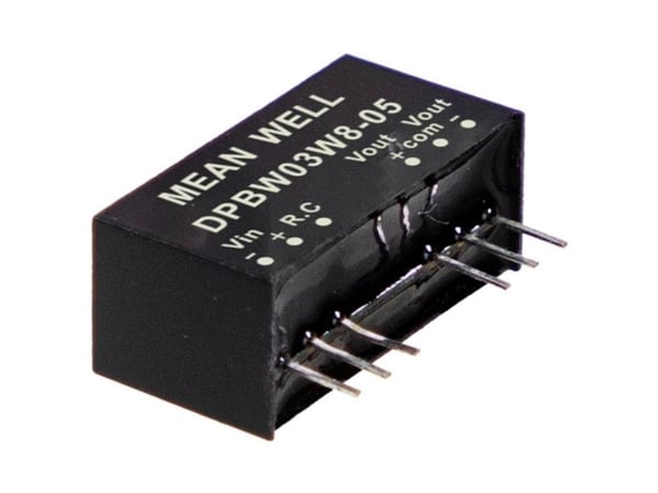 MEAN WELL DPBWW03W8-15 DC/DC automuunnin 0,100 A 3 W Sisältö 1 kpl