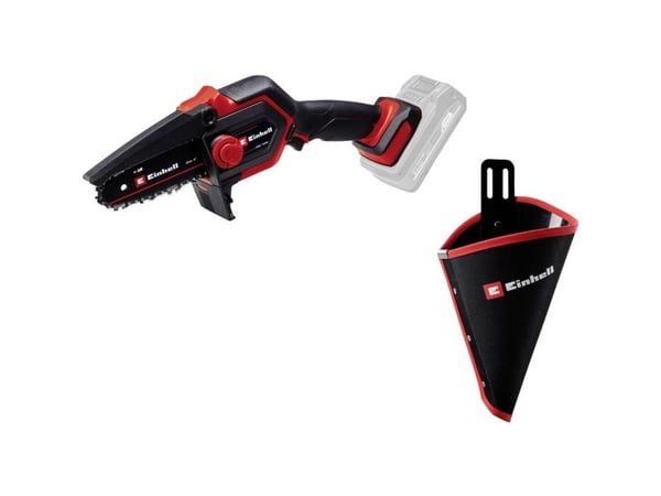 Einhell GE-PS 18/15 Li Holster Kit batteridrevet kjettsag uten batteri, uten lader, sverdlengde 158 mm (4600047) - SOLO
