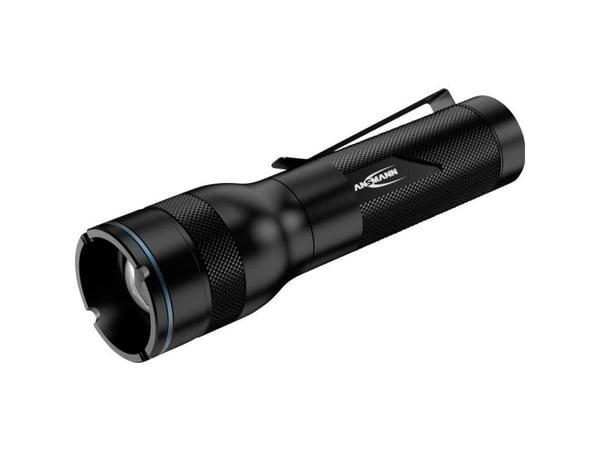 Ansmann TA500BF, Lommelykt, Svart, Aluminium, Plast, IP44, SMD LED, 1 lamper