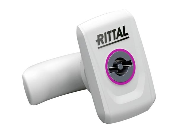 Rittal 2420.010, Kamlås, Plast, Hvit, 1 stykker, 50 g