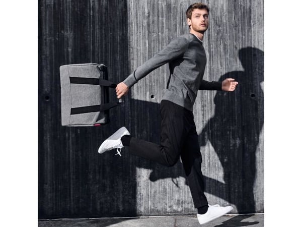 Reisenthel Allrounder L, Unisex, Legeveske, Glidelås, Grå, Monokromatisk, Polyester