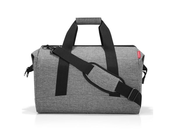 Reisenthel Allrounder L, Unisex, Legeveske, Glidelås, Grå, Monokromatisk, Polyester