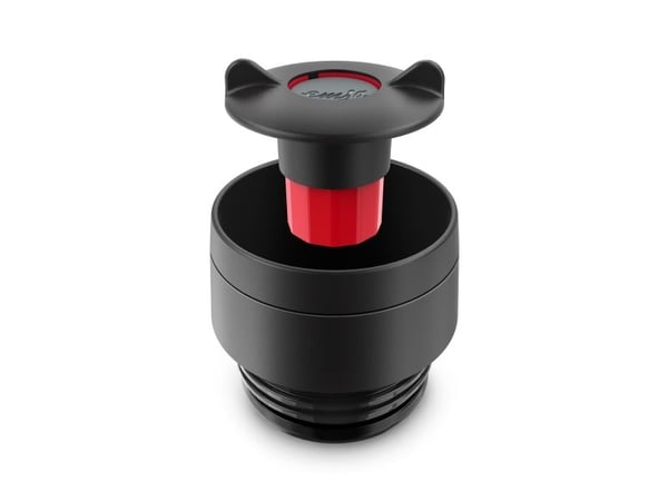 EMSA Travel Mug Classic N2020300, Svart, Blå, Rostfritt stål, Silikon, Rostfritt stål, Polypropylen (PP), 4 h, 8 h