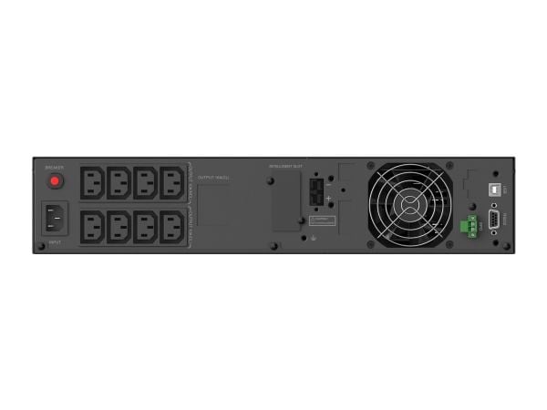 Conceptronic ZEUS51E2K, Dobbeltkonvertering (Online), 2 kVA, 2000 W, Sinus, 220 V, 240 V