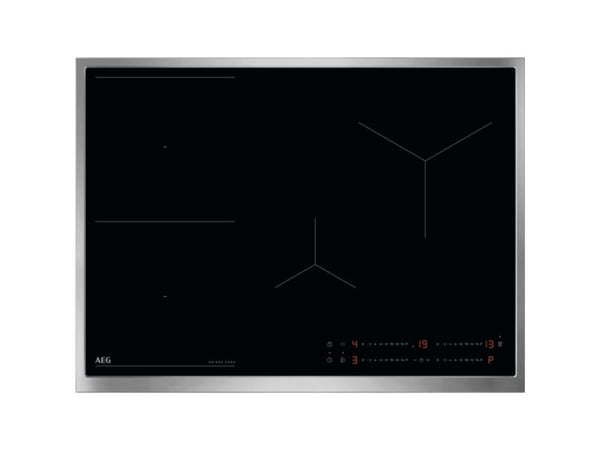 AEG TO74IB00UB, Svart, Rustfritt stål, Innebygget, 69 cm, Sonebasert induksjon, 4 zone(s), 4 zone(s)