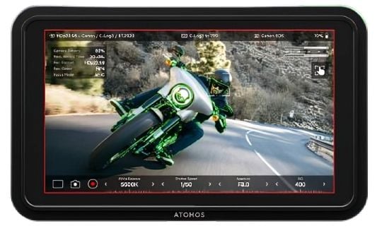 Atomos Shinobi II, 13,2 cm (5.2"), 1920 x 1080 piksler, IPS, 427 ppi, 16:9, 1500 cd/m²