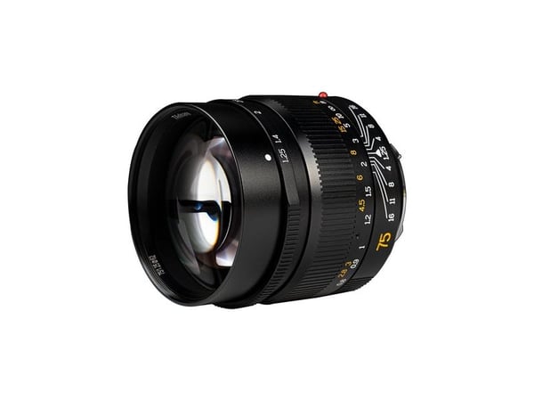 7Artisans 75mm F1.25, Fullformat-objektiv, 7/6, Leica M