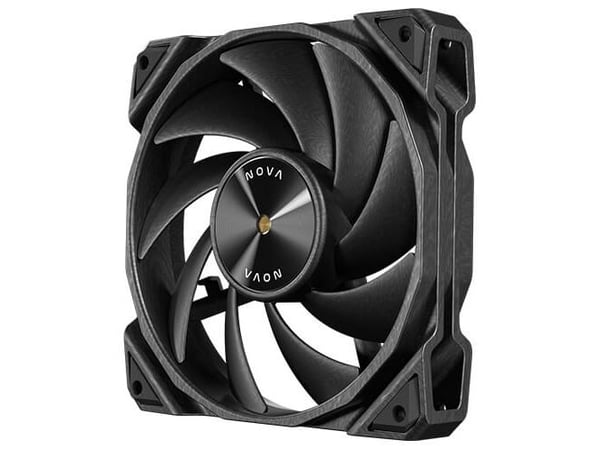 Antec Nova, ventilator, 12 cm, Sort