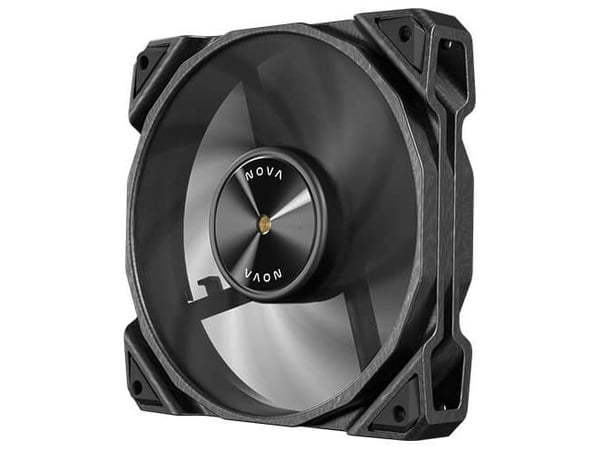 Antec Nova, ventilator, 12 cm, Sort