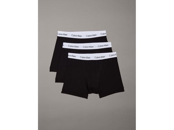 Calvin Klein 0000U2662G-001-M, Boxershorts, Bokser, Voksen, Hankjønn, Sort, Hvit, Monokromatisk