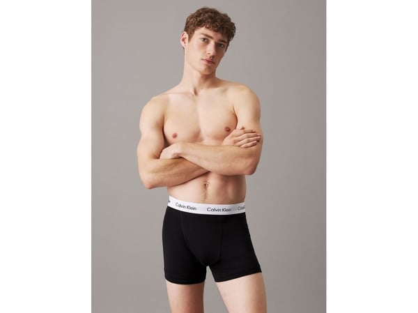 Calvin Klein 0000U2662G-001-M, Boxershorts, Bokser, Voksen, Hankjønn, Sort, Hvit, Monokromatisk